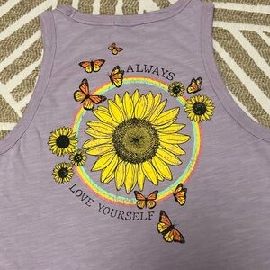 URBAN NATION Lilac “Love Yourself” Tank Top